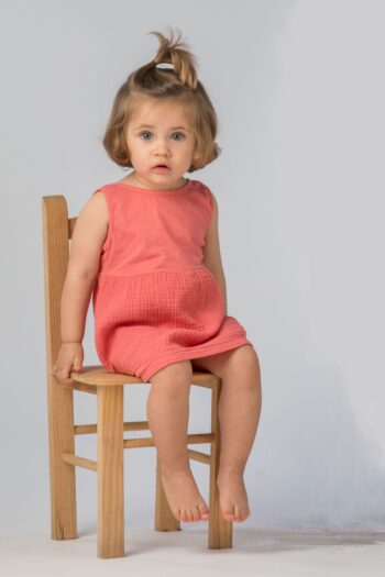 Vestido ancho bambula bebé