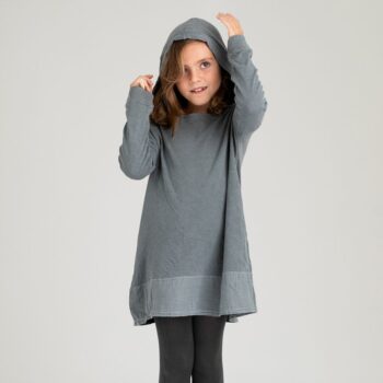 HOODED DRESS