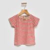 SHORT SLEEVE STRIPED T-SHIRT