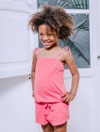 SLEEVELESS PLAYSUIT