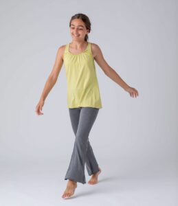 FLARED COTTON TROUSERS