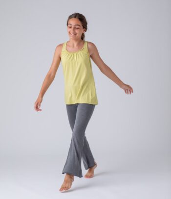 FLARED COTTON TROUSERS