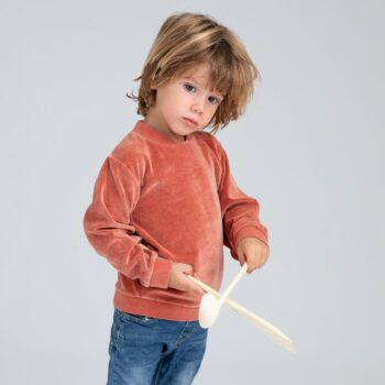 BABY VELVET UNISEX SWEATER