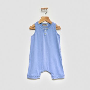 Mono tapeta bebé (colores azules)