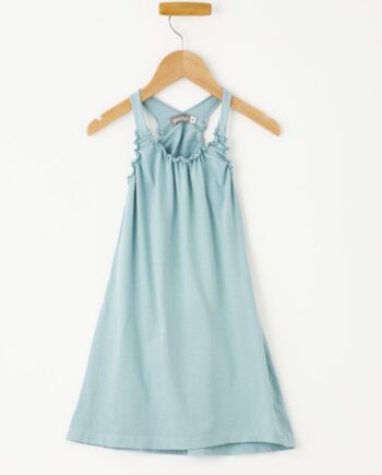 Vestido tirante gomas